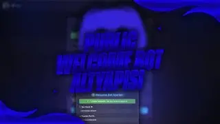 Discord Sesli Public Welcome Bot Altyapısı