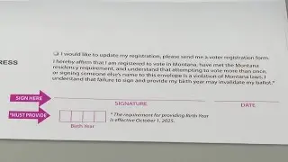 Election officials reaching out to Montana voters who had ballots rejected following new law