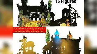 #Trendy Mystery with Led Light 10316 Film Street View Model 6167Pcs Building Blocks Bricks Toy for
