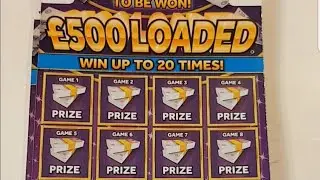 🤞2&times; 500 loaded scratch cards🤞