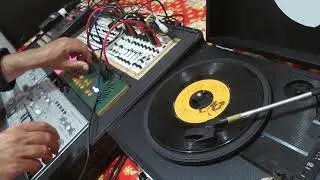 NETWORK-ERROR - LIVE - AV #039 - CV controled RECORD PLAYER  [ Live Audio Video REC ]