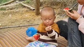 Full video: The journey of a single mother building her home - with the help of kind villagers.