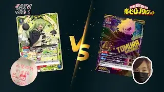 【UA對戰】SHY靦腆英雄Kufufu vs 我的英雄學院死柄木｜壞人內戰｜Card Game Bandai｜ユニオンアリーナTCG｜#僕のヒーローアカデミア  #SHY #jump