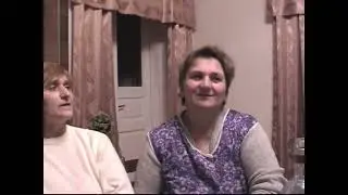 Lemkos in Ukraine - Maria & Vira Khutko, Khorystiatyn UA 2010 лемкыня Марія і сестра Віра @LemkoHUB