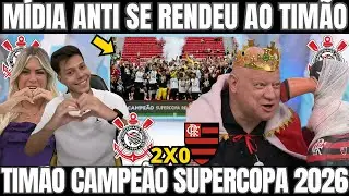 JOGO ABERTO CORINTHIANS CAMPEAO RENATA FAN SE RENDE AO CORINTHIANS! NOTICIAS DO CORINTHIANS HOJE
