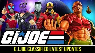 BIG NEWS & UPDATES from Hasbro's G.I.JOE Classified Team!