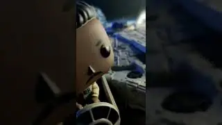 Unboxing Lando Millennium Falcon!!! #halconmilenario #landocalrissian #funkopop #starwars #shorts