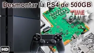 Como desmontar o abrir una PS4 fat de 500GB