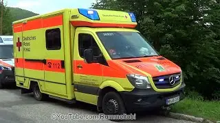 Hamburg German Red Cross ambulance 20/83/1 light setup | Hamburg DRK RTW Blaulichtdemo [CZ | 5.2019]