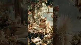 Squirrel Hosts a Tiny Forest Book Club 📚🐿️✨