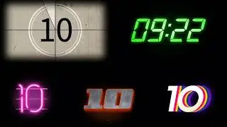 Intro - Countdown &sup1; || HD Stock Videos | Free Stock Footage | No Copyright Videos
