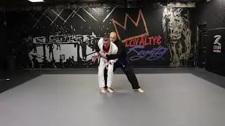 Helio Gracie Self Defense #52 Rear Bear Hug Defense Arms Pinned (Attacker with Wide Stance