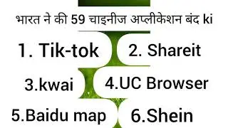 India News, All chinese app ban list,modigovt ban59 chinese app,TikTOk, Ban, ShareIt ban, pubg ban,
