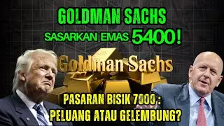 EMAS FELAIII 5400?! PELUANG KAYA ABAD INI&hellip;ATAU PERANGKAP GELEMBUNG?  #gold #goldmansachs #gdp