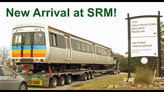 Southeastern Railway Museum Receives a MARTA Railcar