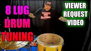 HOW TO TUNE DRUMS!!!! 8 LUG