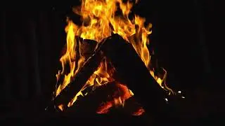 burning wood | fireplace sound