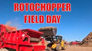 Rotochopper Field Day - Wood Grinder Demo!