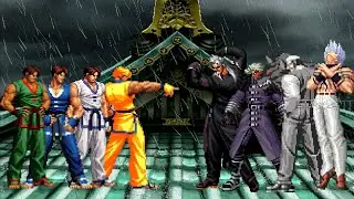 [KOF Mugen] Kim Kaphwan Team vs KOF Bosses Team