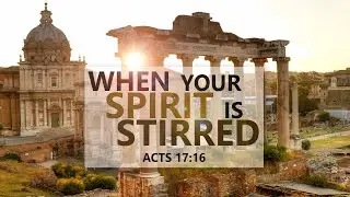 When Your Spirit Is Stirred - Pastor Stacey Shiflett
