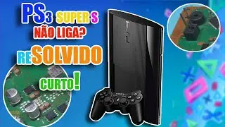 PS3 SUPER SLIM NÃO LIGA? RESOLVIDO!