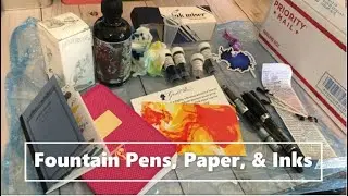 Unboxing Stationery Haul | Fountain Pen, Paper, & Ink