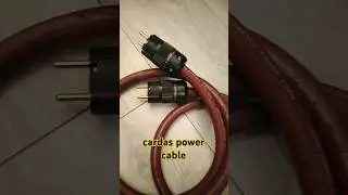 Cardas power cable!