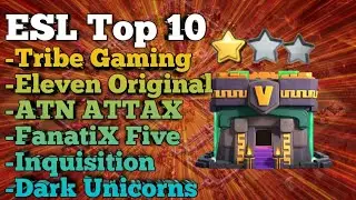 Th14 bases from Tribe Gaming vs Eleven Original and ATN ATTAX vs FanatiX Five etc from ESL.