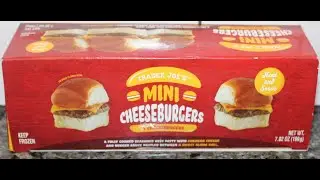 Обзор мини-чизбургеров Trader Joe&rsquo;s