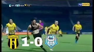 Gol  y Resumen del partido Guaire&ntilde;a vs Guaran&iacute; 0 -1 Semifinales Torneo Clausura 2020