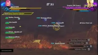 Dragon Ball Xenoverse 2 - Gogeta (DB Super) Raid 28-08-2025