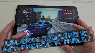 Callsky Ctab Android 14 Tablet Review: 10.1