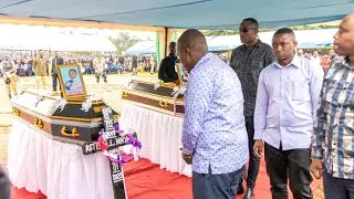 DKT BITEKO AONGOZA WAOMBOLEZAJI KUAGA WANAFUNZI WALIOFARIKI KWA AJALI YA RADI BUKOMBE