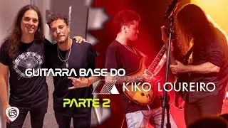 Tocando com o Kiko Loureiro - Guitarra Base - VLOG Pt. 2