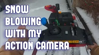 ❄️ SNOW REMOVAL | Blowing Snow w/ DJI Action 5 Pro Camera | Toro Snowblower & Carhartt | OldLenn