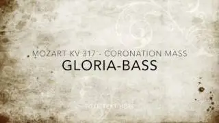 Mozart Coronation KV 317 GLORIA BASS
