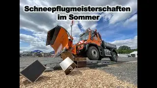 Schneepflugmeisterschaften im Sommer