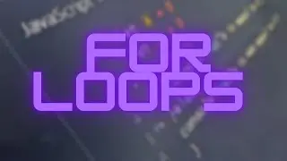 How to write a for loop