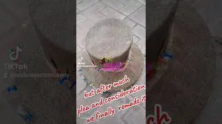 Remaking an old hat ,see transformation #hat #millinery #hatmakers #hatlovers