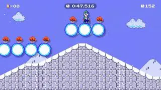 SMB2 Mario: Can You Dig It? ~ Ninji Speedrun 🍄 Super Mario Maker 2 #ank