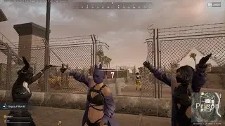 PUBG Dancing With The Enemy - Hana Victory Dance Lobby Back-up Dancers