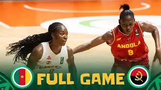 Cameroon v Angola | Full Basketball Game | FIBA Women's AfroBasket 2025
