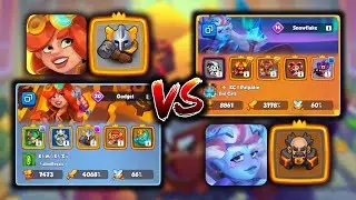 RUSH ROYALE: EC | Palpatin (Snowflake, Meteor) vs. K4M4K4ZI (Gadget, Inquisitor) | League 15 replay