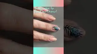 Peacock Nail Art Design