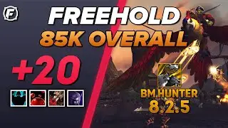 +20 Key - 85k overall Freehold (Вольная Гавань) - BM Hunter (8.2.5)