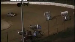 Sarah Fisher's first time in a Sprint Car at Limaland