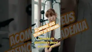 Sync Fit - Aplicativo para treinos de academia, muscula&ccedil;&atilde;o #treino #app #ios #android #aplicativo