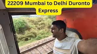 Mumbai to Delhi Duronto | 22209 Fastest duronto | Train food review 