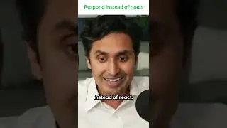 Reaguj zamiast reagować