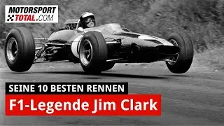Die 10 besten Rennen von F1-Legende Jim Clark